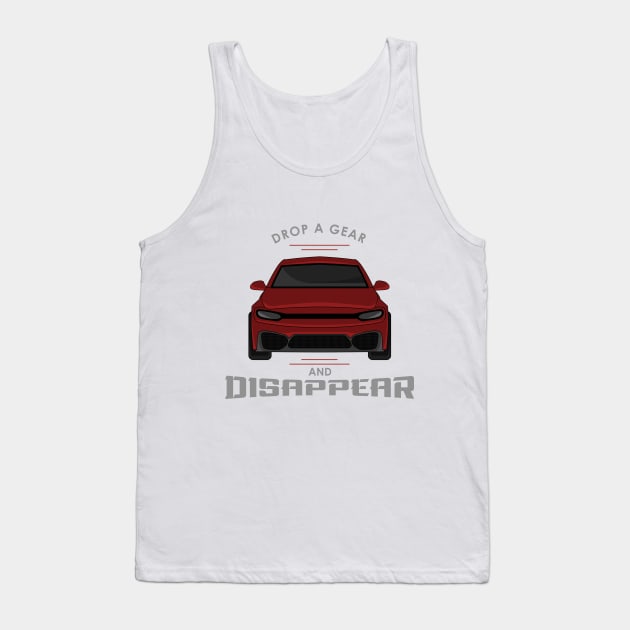 Fleeing Motorists Tank Top by Markus Schnabel